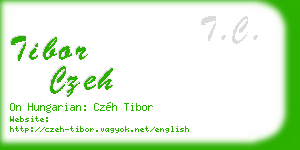 tibor czeh business card